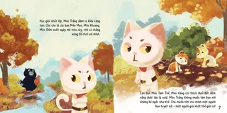 Mèo Trắng kiêu căng cô lập bạn bè