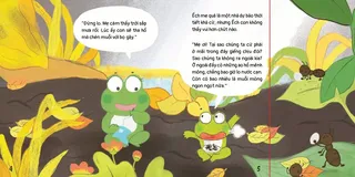 Ếch con khao khát thế giới bên ngoài giếng