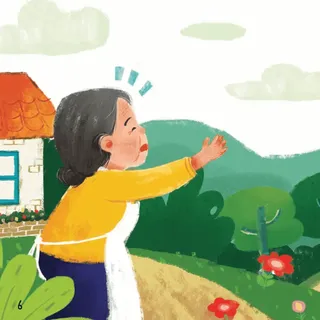 Bà gọi Tích Chu đi lấy nước