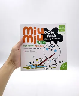 Bìa sách Miu Miu dọn nhà tự lập