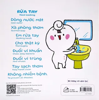 Bài học rửa tay sạch khuẩn phòng bệnh