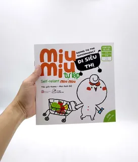 Bìa sách Miu Miu tự lập đi siêu thị