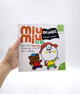 Bìa sách Miu Miu tự lập đi học