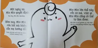 Miu Miu quyết định tự rửa bát một mình