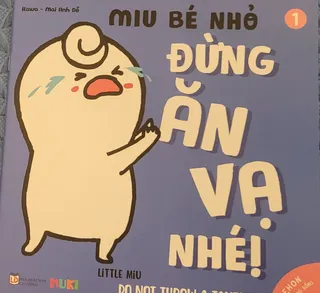 Sách Ehon Miu Bé Nhỏ Tập 1 - Đừng Ăn Vạ Nhé
