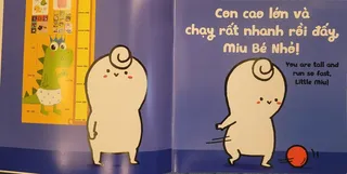 Miu Bé Nhỏ cao lớn và chạy nhanh