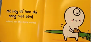 Bài học để hòn đá sang một bên