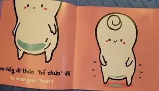 Bài học đi vệ sinh đúng chỗ cho bé