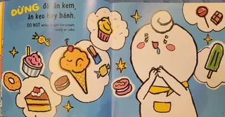 Bài học đừng đòi ăn kẹo bánh kem