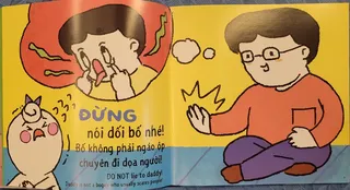 Bài học đừng nói dối với bố