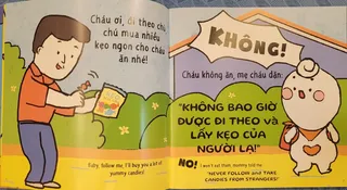 Bài học không nhận kẹo từ người lạ