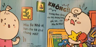 Miu Bé Nhỏ từ chối chia sẻ đồ chơi