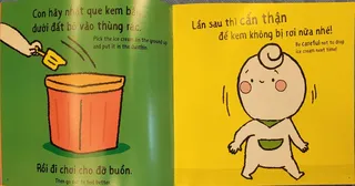 Bài học vứt rác đúng nơi và cẩn thận