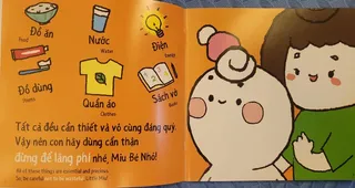 Bài học tiết kiệm tránh lãng phí đồ dùng