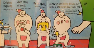 Bài học tiết kiệm nước khi vệ sinh cá nhân