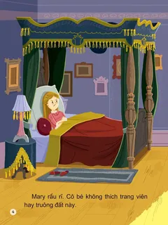 Mary rầu rĩ trong phòng ngủ cũ kỹ