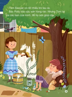 Tom Sawyer lừa bạn sơn hàng rào