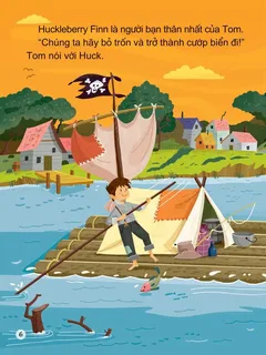 Tom và Huck mơ ước trở thành cướp biển