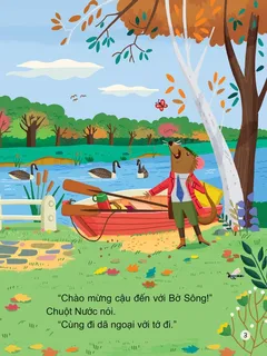 Chuột Nước mời bạn dã ngoại bờ sông