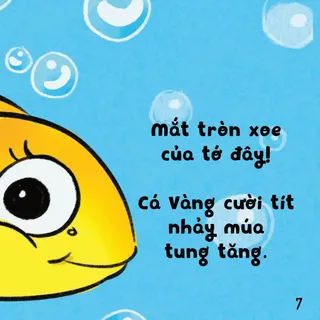 Cá Vàng mắt tròn xoe nhảy múa tung tăng