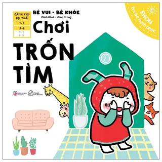 Sách Ehon Bé Vui Bé Khỏe - Chơi Trốn Tìm