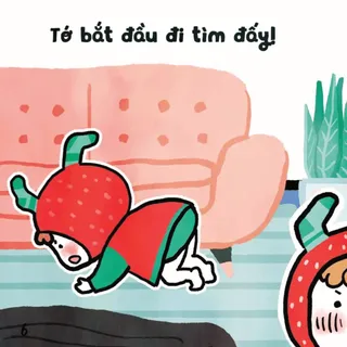 Chú chó bắt đầu đi tìm bạn