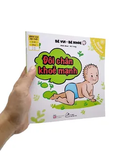 Bìa sách Đôi Chân Khỏe Mạnh cho bé