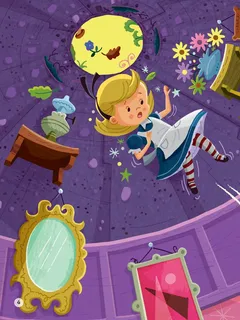 Alice rơi xuống hố thỏ kỳ diệu