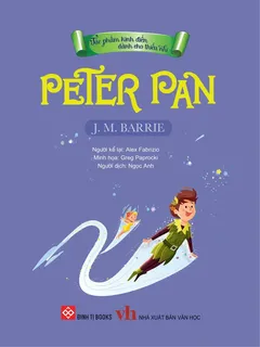 Bìa sách Peter Pan - Peter và Tinker Bell bay