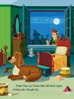Peter Pan và Tinker Bell nghe chuyện đêm khuya