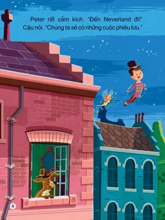 Peter Pan bay đến Neverland cùng Tinker Bell