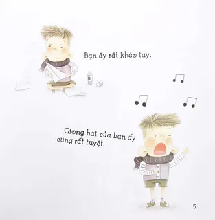 Bé khéo tay và giọng hát tuyệt vời