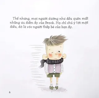 Brock bị chú ý vì vóc người thấp bé