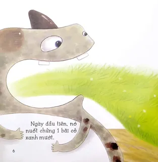 Minh họa nuốt cả bãi cỏ xanh mướt