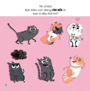 Mèo con tìm kiếm cảm xúc yêu mến