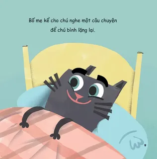 Bố mẹ kể chuyện giúp bé bình lặng