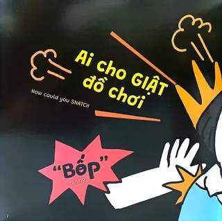 Cảnh giật đồ chơi và bị đánh bốp