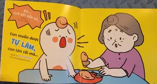 Bé la hét đòi tự làm mọi việc