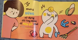 Bài học không được ném đồ vật