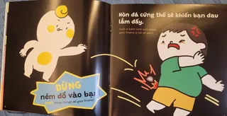 Bài học đừng ném đồ vào bạn