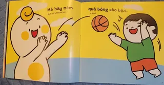 Ném bóng cho bạn - bài học chia sẻ