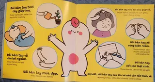 Đôi bàn tay bé nhỏ làm nhiều việc tốt