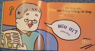 Bài học không nói trống không với ông