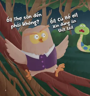 Cú Bé gặp rắn xin tha mạng