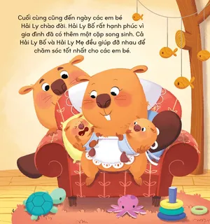Hải Ly Bố hạnh phúc đón cặp song sinh