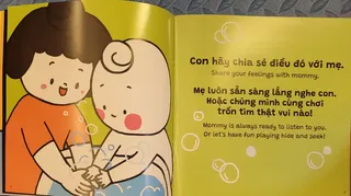 Chia sẻ cảm xúc cùng mẹ và vui chơi