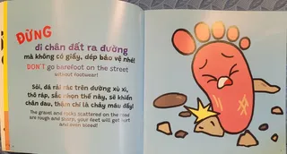 Bài học không đi chân đất ra đường