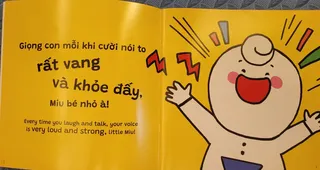 Giọng cười to vang và khỏe của Miu
