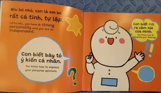 Miu bé nhỏ tự lập, biết bày tỏ ý kiến