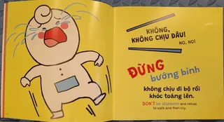 Bài học đừng bướng bỉnh và khóc lóc